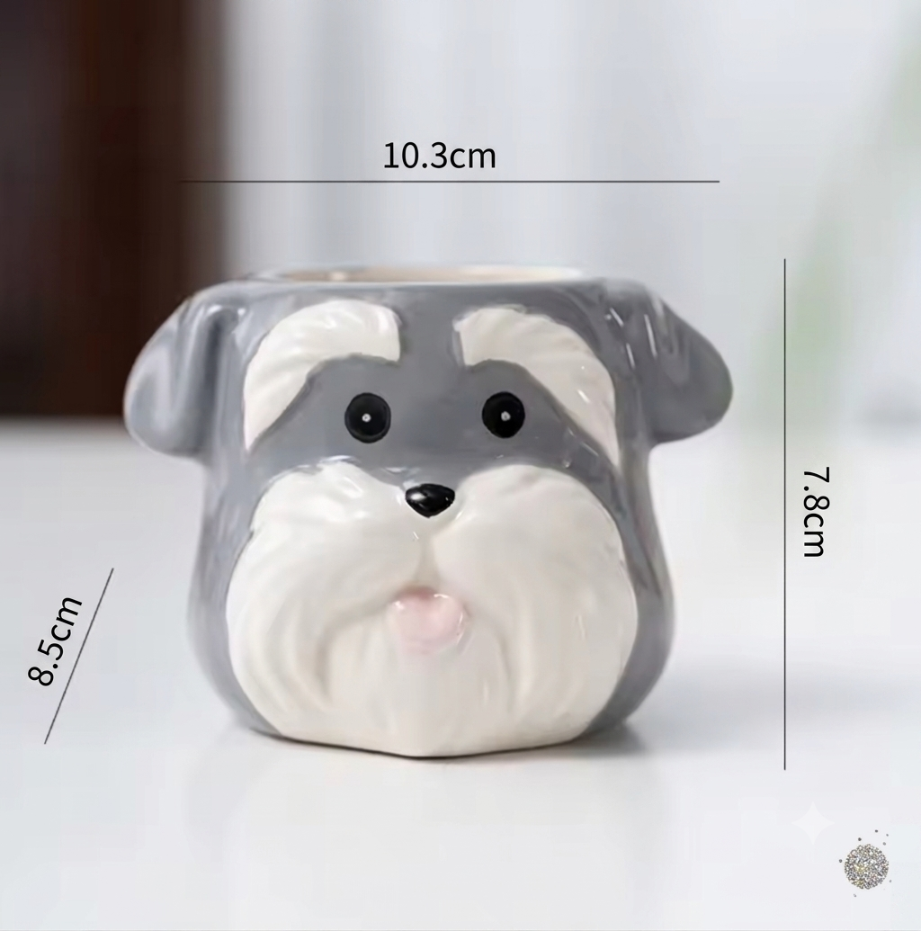 Dog Plant Pots