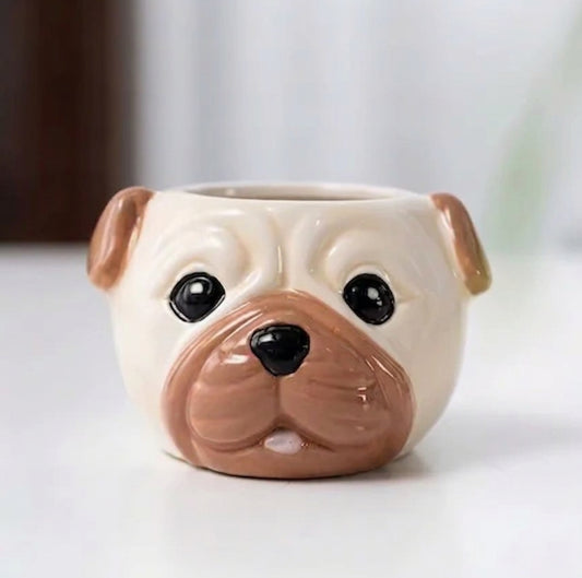 Dog Plant Pots