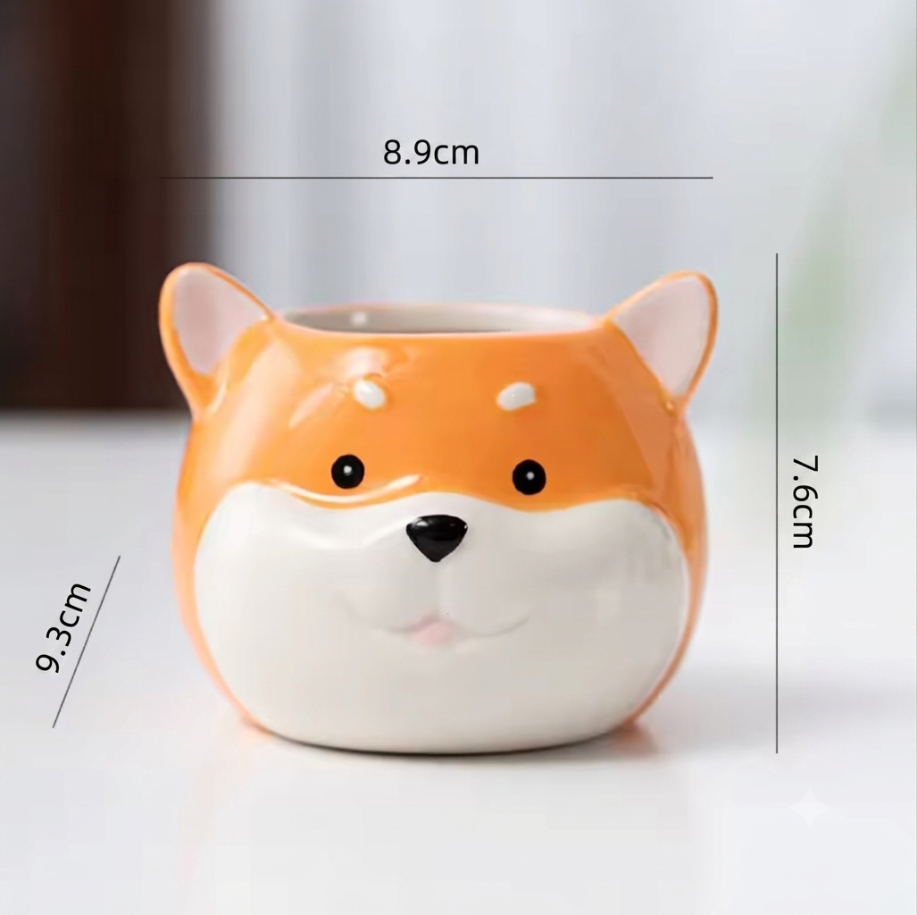 Dogs Plant Pots