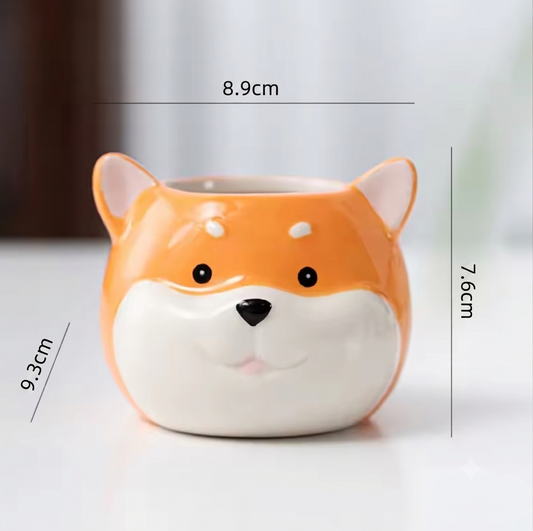 Dogs Plant Pots